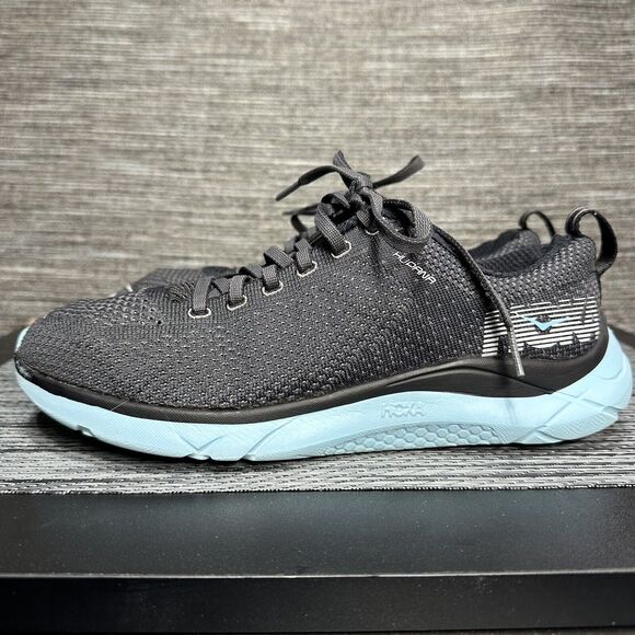 Hoka One One Womens Hupana 2 Black Blue Running Shoes Sneakers Size 7.5 - Picture 1 of 16